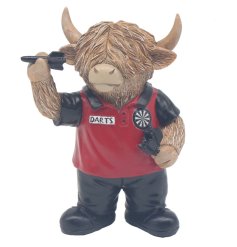 a charming highland cow ornament 
