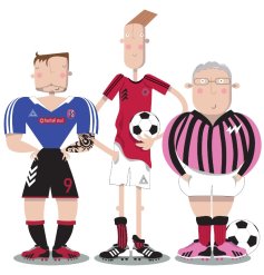 Celebrate the passion and skill of footballers who inspire us all