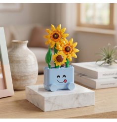 Enjoy a lasting touch of sunshine at your desk with this charming mini brick design