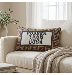 Brighten your sofa with this colourful cushion that blends comfort and elegance