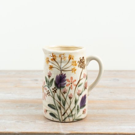 Wildflower Jug Vase, 19.5cm