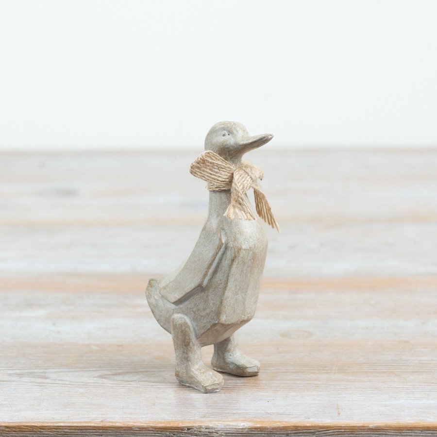 12cm Resin Standing Duck