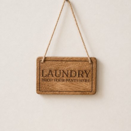 Laundry Drop Your Pants Here, 16cm 