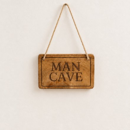Man Cave Hanging Board, 16cm 