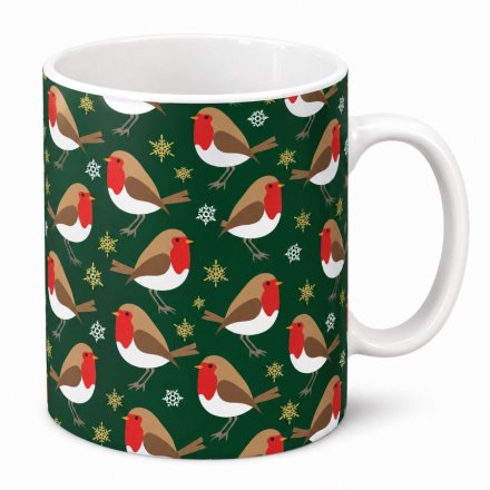 Christmas Robin Mug, 9.5cm 