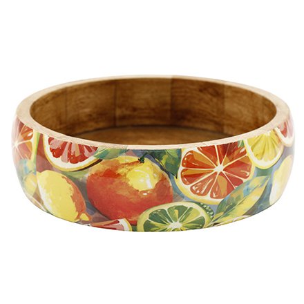Citrus Enamel Bowl, 25cm 