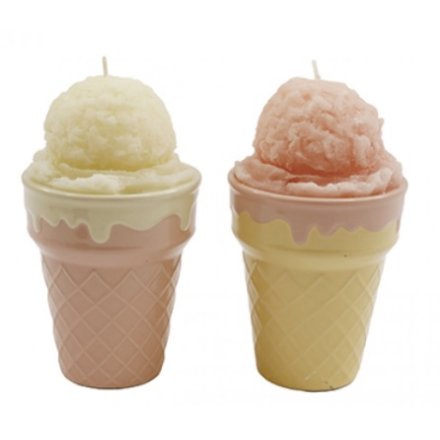 9.8cm Ice Cream Candle, 2/A