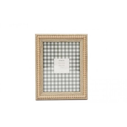'8x10' Beaded Photo Frame, 25cm 