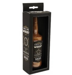 Experience cosy warmth and distinctive style with our elegant whiskey-themed socks