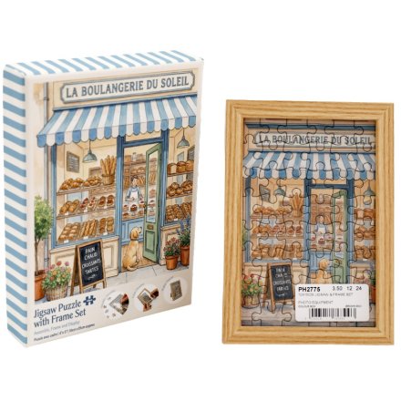 Jigsaw Puzzle and Frame Set, 15cm