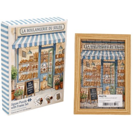 Jigsaw Puzzle and Frame Set, 15cm