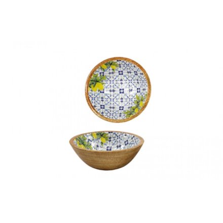Lemon Costal Bowl, 17.5cm 