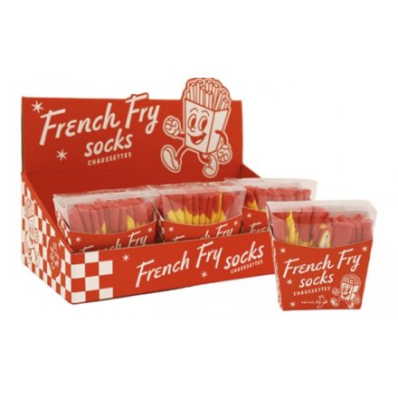 1 Pair French Fries Socks – 10cm 