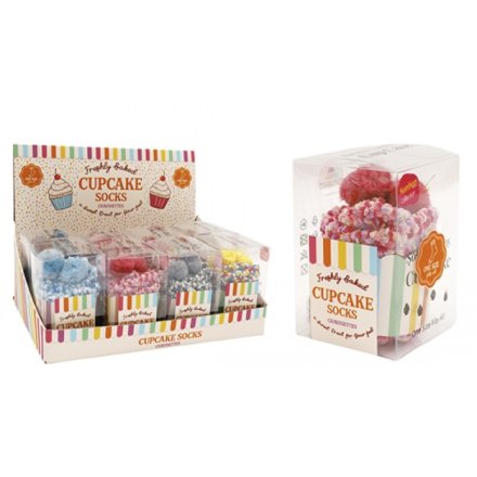 15cm Cup Cake Socks, 4/A 