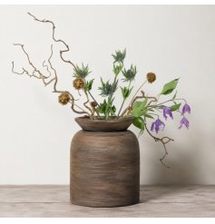 a charming earthy rustic vase 