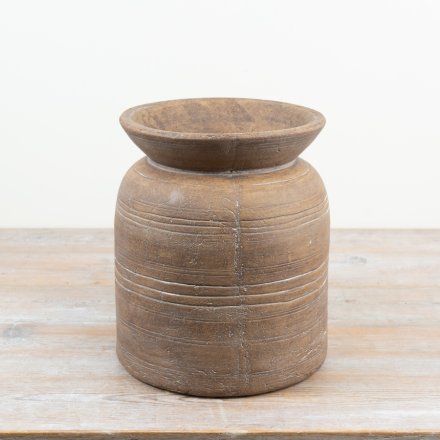 a charming earthy rustic vase 