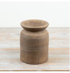 a stunning earthy style vase 