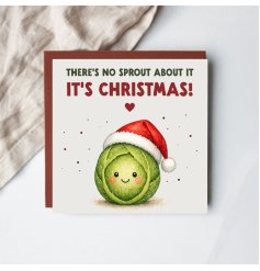 Share heartfelt sentiments with this stylish sprout-inspired greeting card
