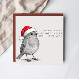 A playful festive card guaranteed to spread cheer and laughter this Christmas
