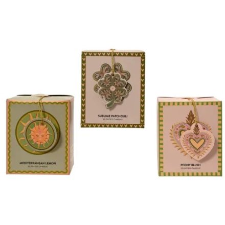 3/A Scented Candle, 9.8cm 