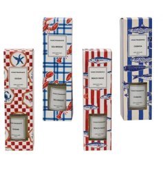 a charming coastal design boxed diffuser set 