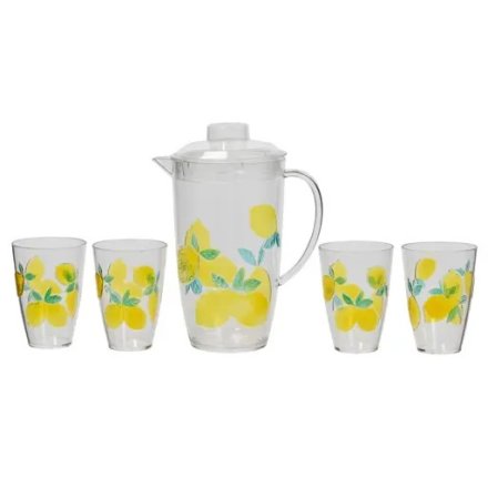 Lemon Themed Serveware Set, 26cm