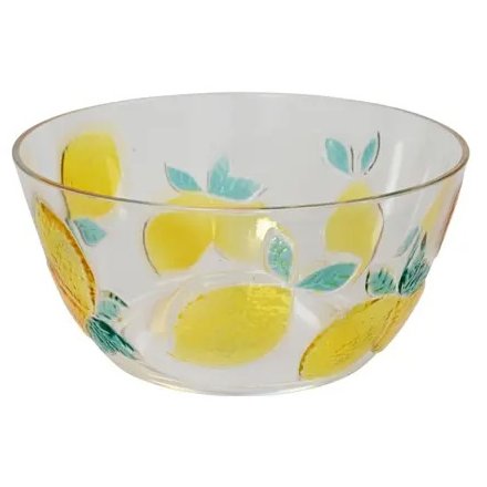 Lemon Design Serving Bowl, 25cm 