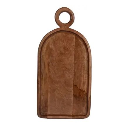 bring a hint of rustic elegance to your culinary essentials with this charming chopping board