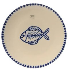 delightful seaside-inspired fish plate for casual dining