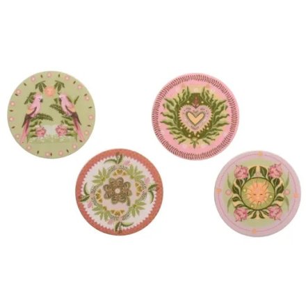 4/A Round Coaster, 9.5cm 