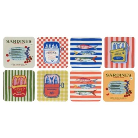 8/A Sardine Coaster, 9.5cm 