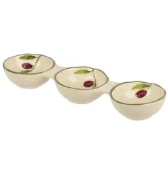 a charming ceramic dip dish perfect for entertaining 