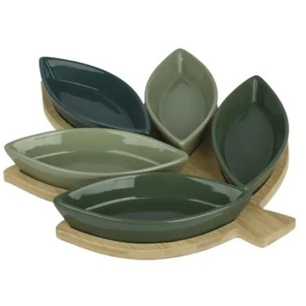 Leaf Serving Dishes, 30cm 