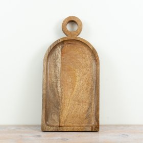 mango wood chopping board with a charming rustic appeal