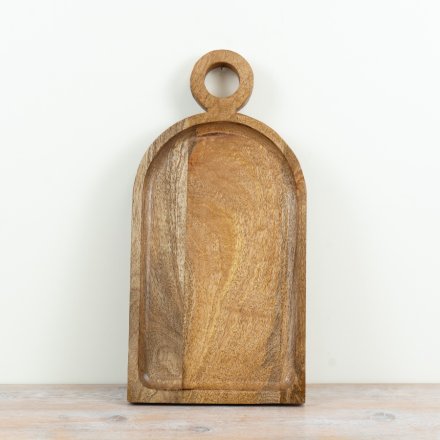 a mango wood chopping board with a rustic vibe 