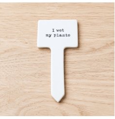 a charming plant tag 