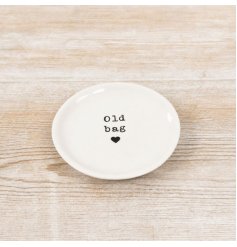 a cute little teabag round coaster 