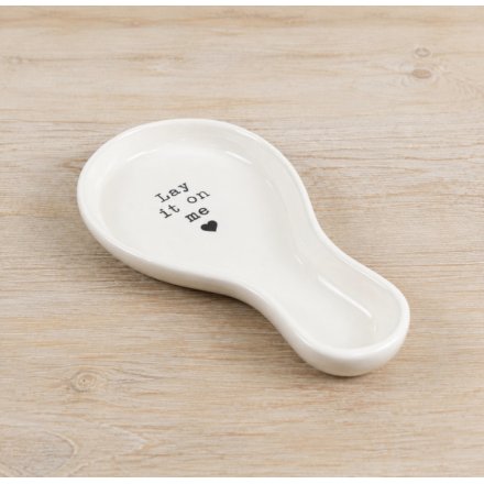 "Lay it on me" Spoon Rest, 21cm 