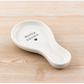Classic spoon-shaped holder perfect for tea bags and kitchen utensils
