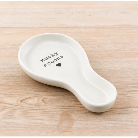Mucky Spoons Spoon Rest, 21.2cm 