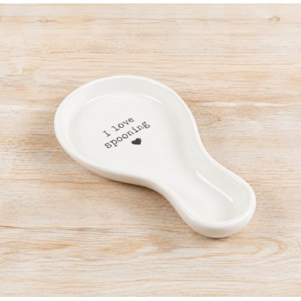I love Spooning Spoon Rest, 21.2cm 