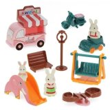 Delight in sweet adventures with the charming Ice Cream Playground playset