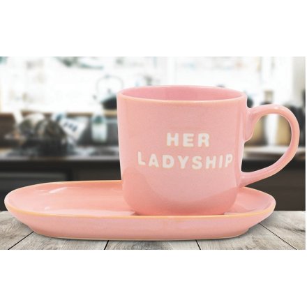Her Lady Ship Snack Set, 20cm 