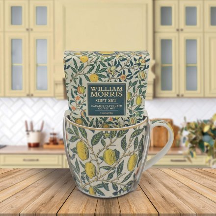 William Morris Fruits Coffee Gift Set, 17cm 