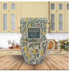 a zesty William morris coffee gift set