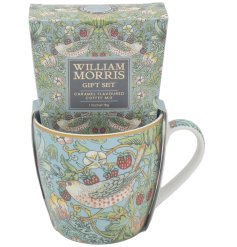 a charming William morris coffee and gift set 