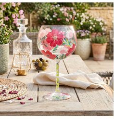 a delightful balloon glass perfect for gin lovers