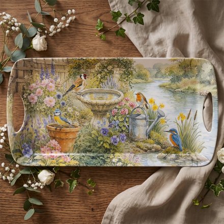 Medium Garden Birds Tray 