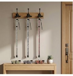 Versatile foldable walking sticks available in a set of three