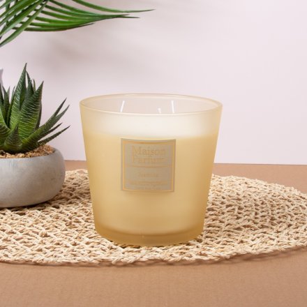 800g Jasmine Scented Natural Candle, 14cm 